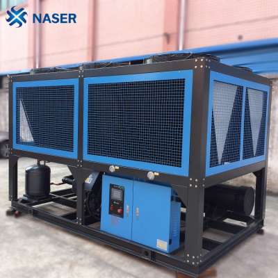 50TR Air Cooled Screw Type Water Chiller With Single Screw Compressor