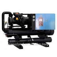 screw water chiller industrial water cooled chiller